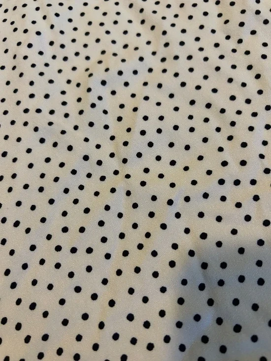 Old Navy Creme de La Creme Tie Neck Polka Dot Dress Sz XL NWT - Picture 3 of 13